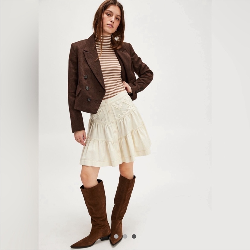 Free People August Mini Skirt SM - Picture 3 of 8